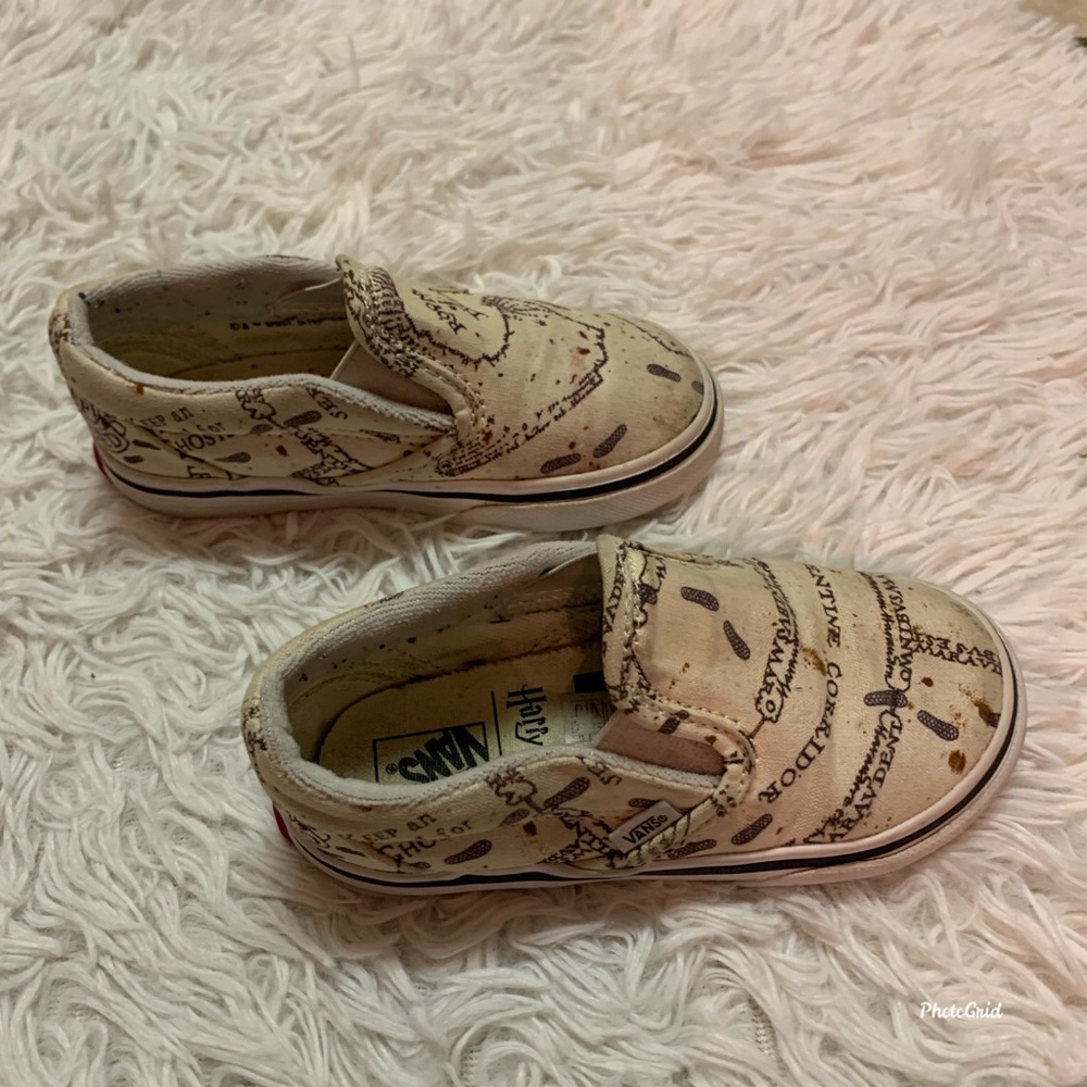 ✨SOLD ! Harry Potter Marauder Slipon/sneaker Vans